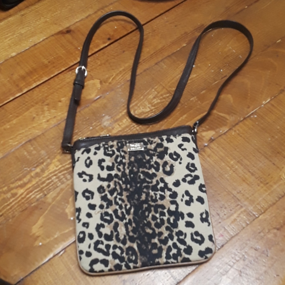 Coach Cheetah Print Crossbody Bag Gem